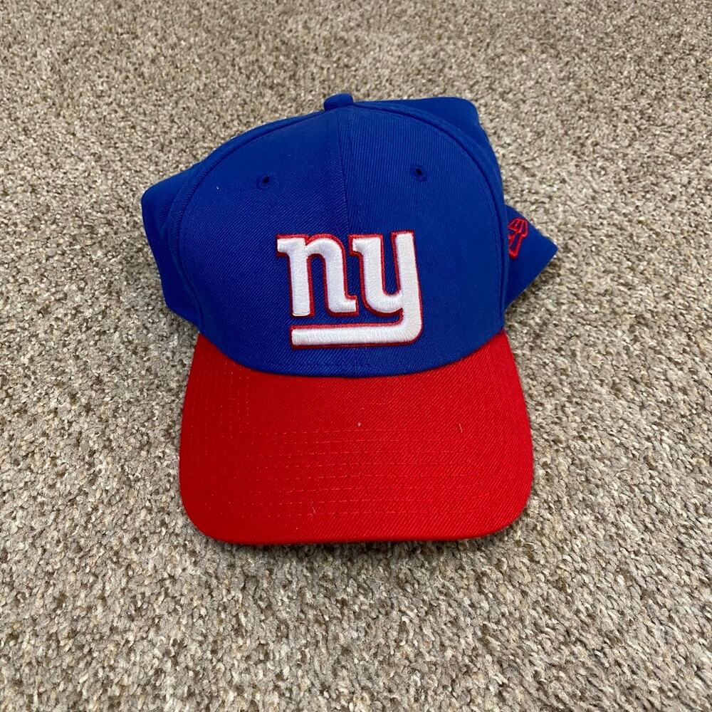 New Era New York Giants Hat Fitted L/XL 39/30 Stretch NFL Football Dad Blue